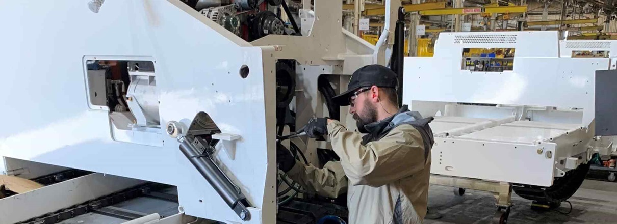 Jesse Cochran working