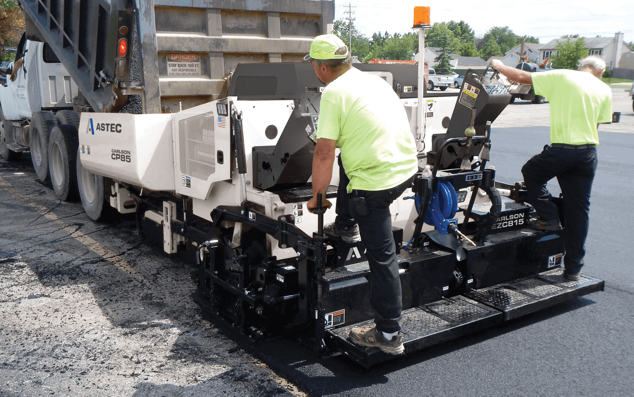 Carlson CP85 Working Parking Lot