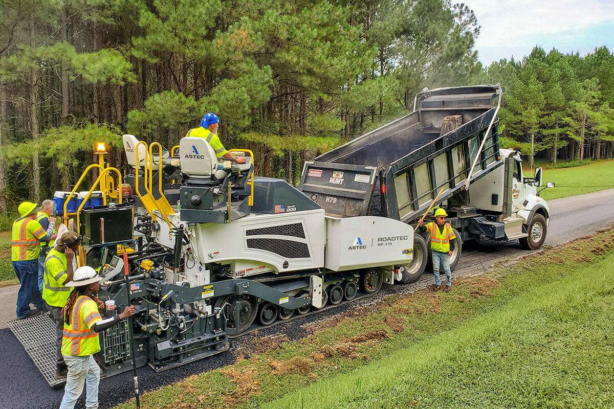 Roadtec Highway Class Paver RP-175F