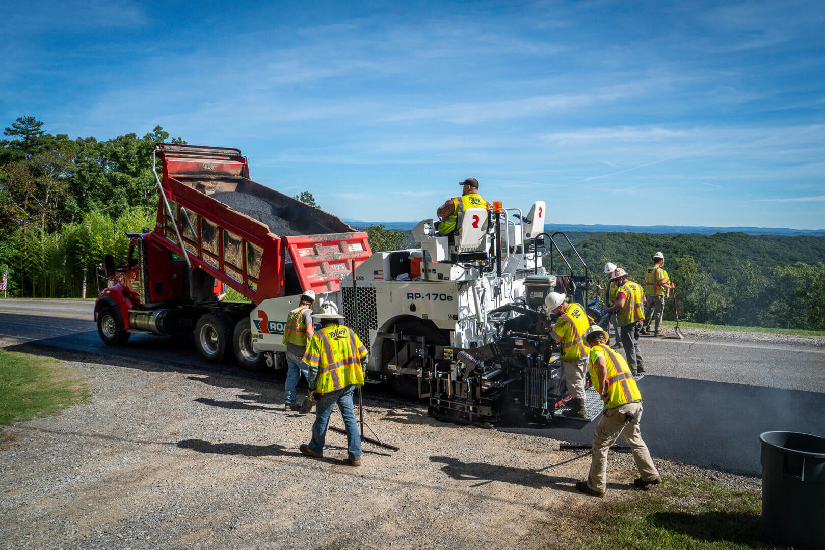 Roadtec RP-170 Highway Class Paver