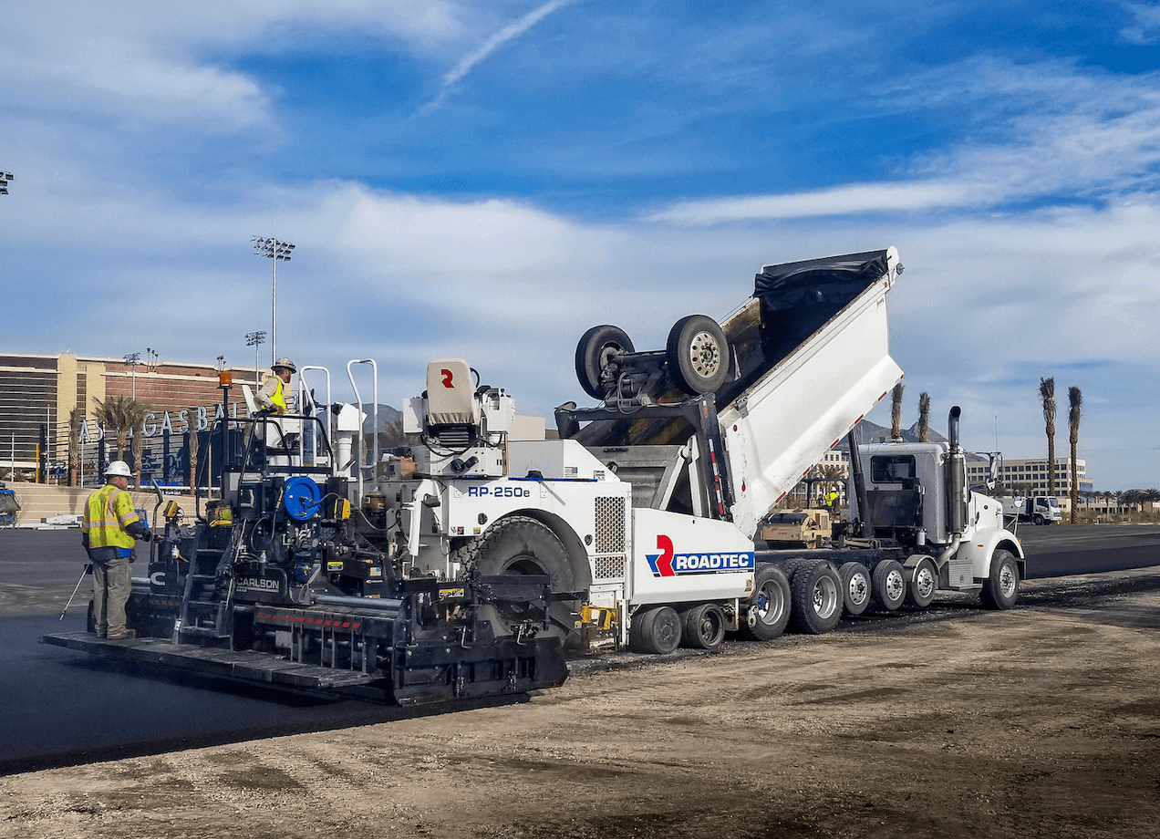 Roadtec RP-250 Highway Class Asphalt Paver