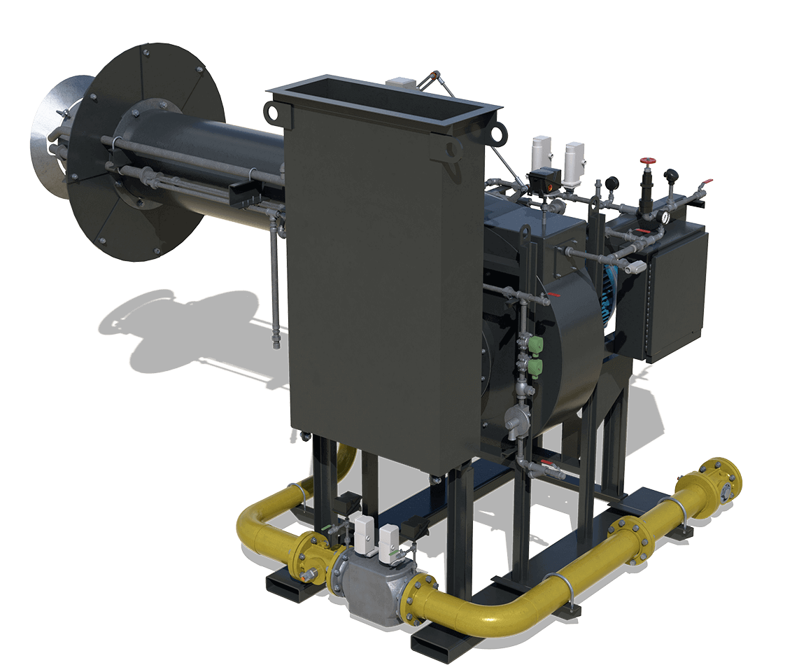 Astec Fury Open-Fired Asphalt Plant Burner for Aggregate Drying