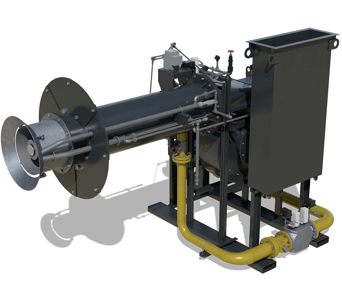 Astec Fury Open-Fired Asphalt Plant Burner for Aggregate Drying