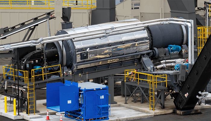 Astec Double Barrel Drum Aggregate Dryer and Asphalt Mixer