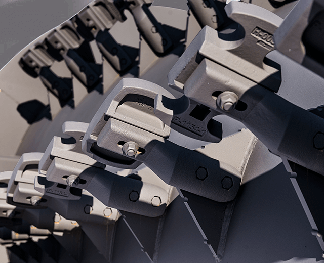 Astec Double Barrel-Mixing Paddles