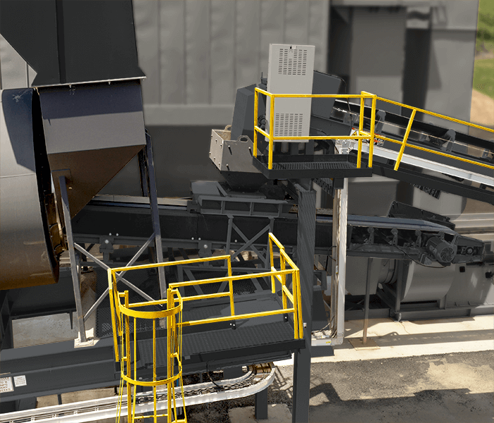 Astec Unidrum Counterflow Asphalt Mixer Slinger Feeder