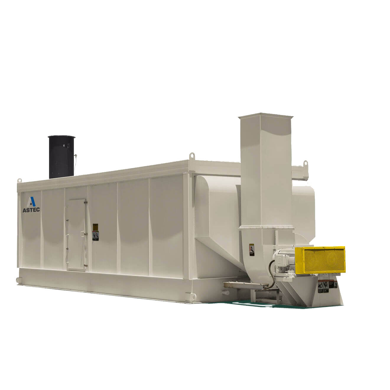 Astec Fiberbed Mist Collector isolated