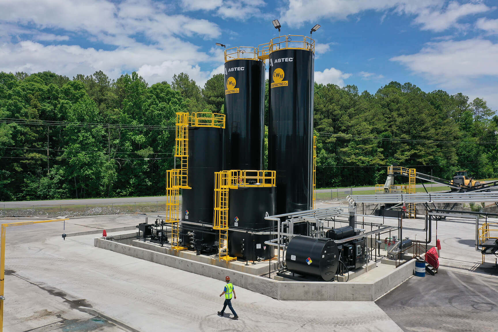 Astec Asphalt Plant Tank Farm2