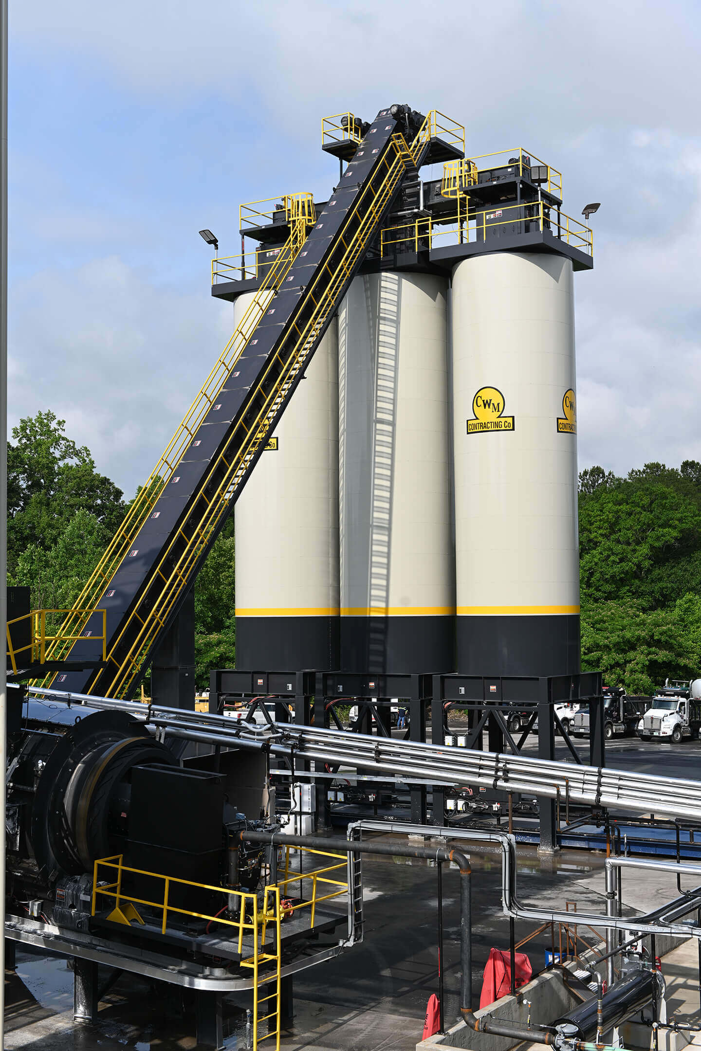 astec asphalt plant silos