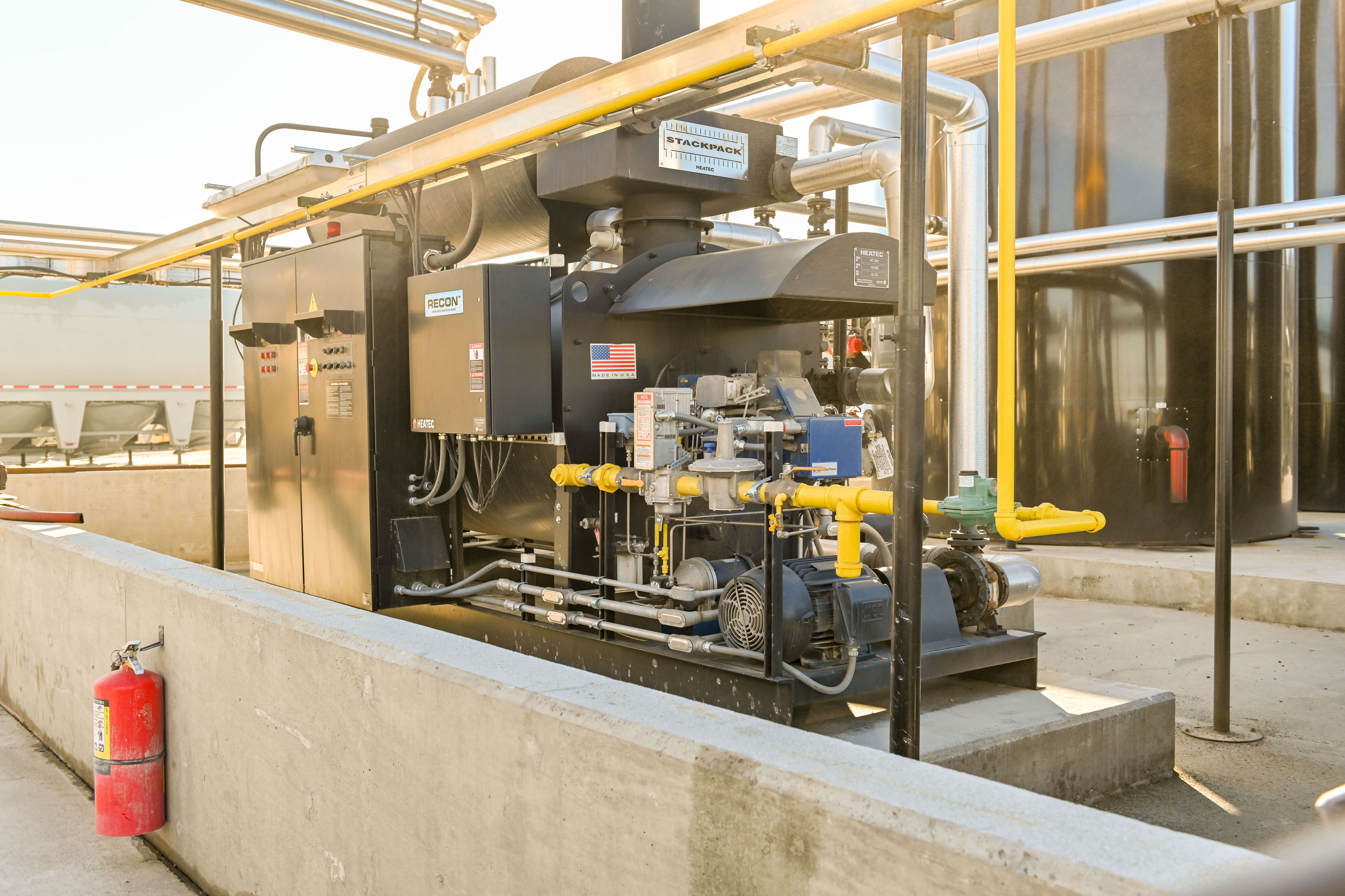 Heatec Stack Pack at C.W. Matthews Macon plant