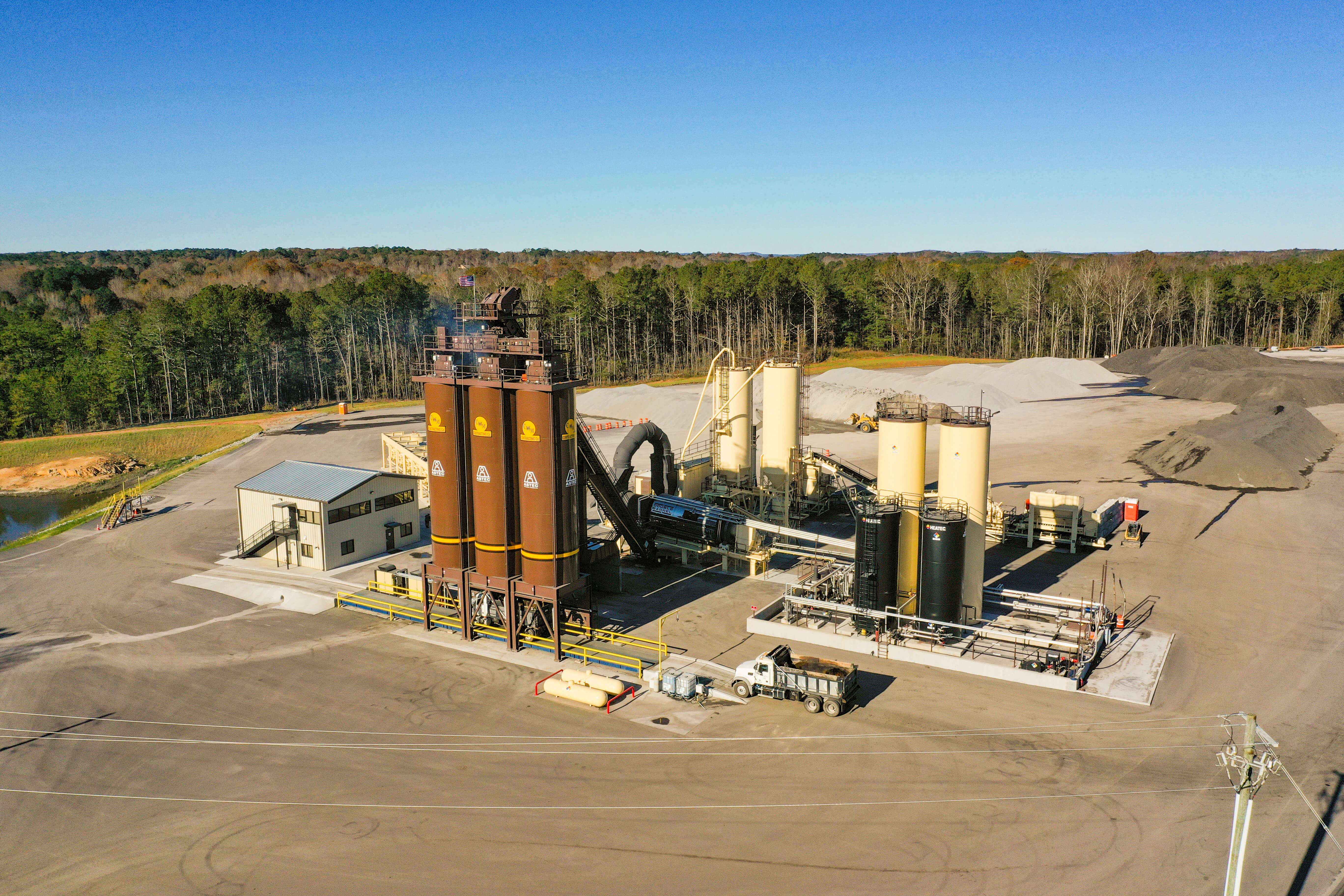 C. W. Matthews Astec asphalt plant in Villa Rica, GA
