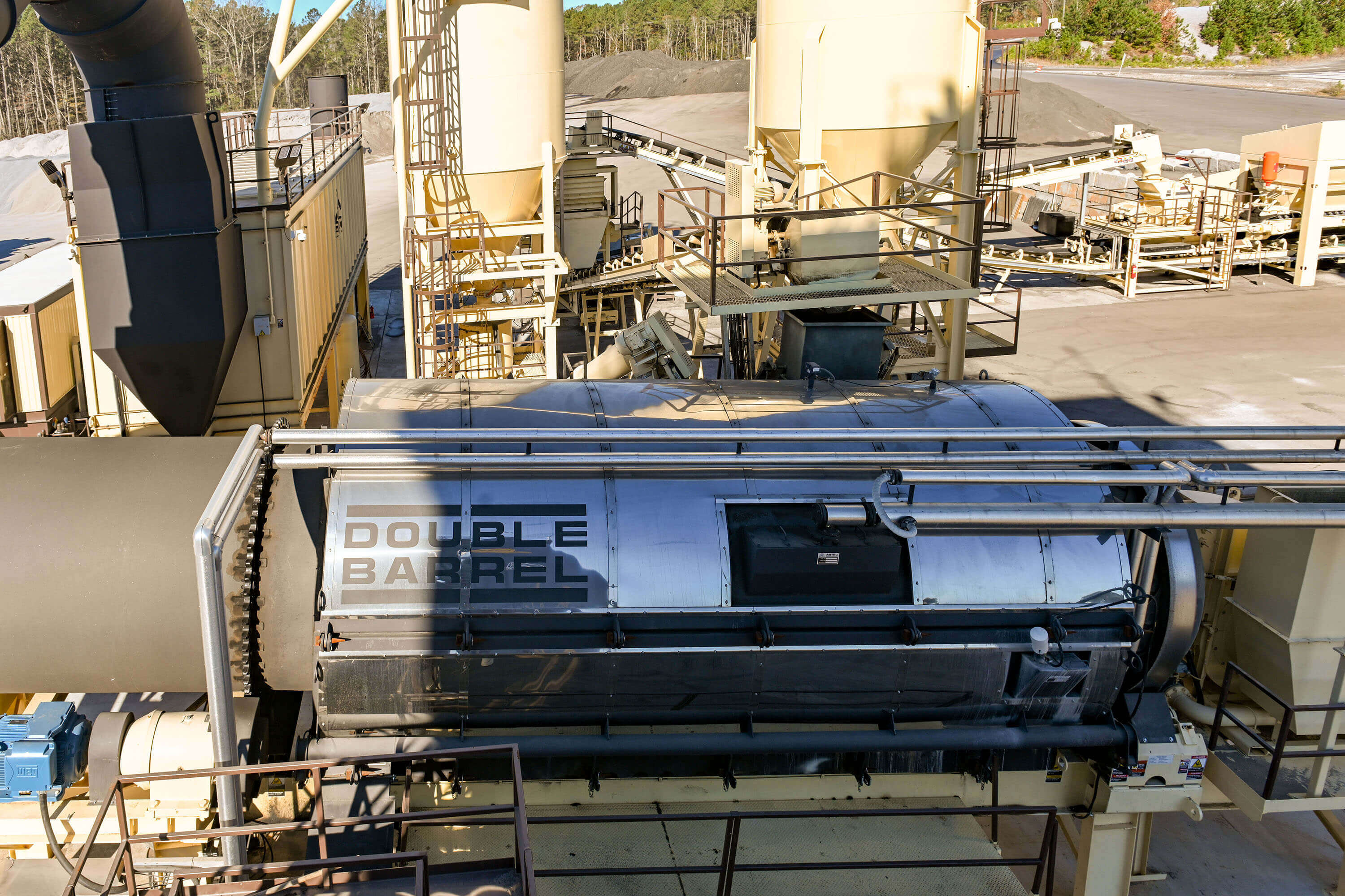 C.W. Matthews Double Barrel drum at Villa Rica, GA plant