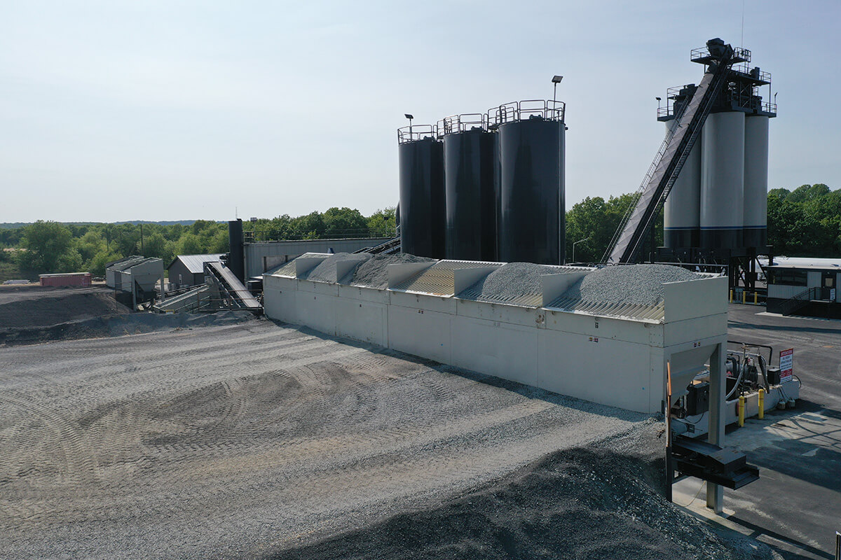 Astec Principio Cold Feed Bins