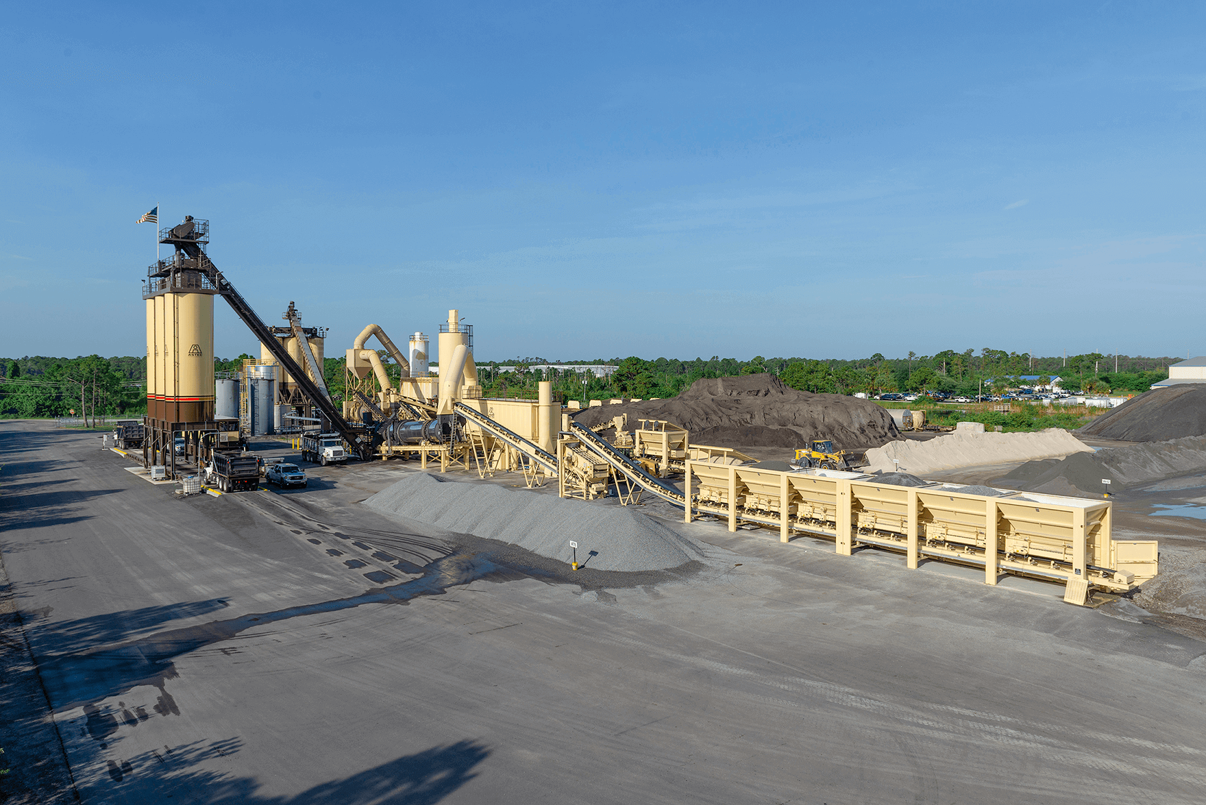 VA Paving Asphalt Plant Overall View