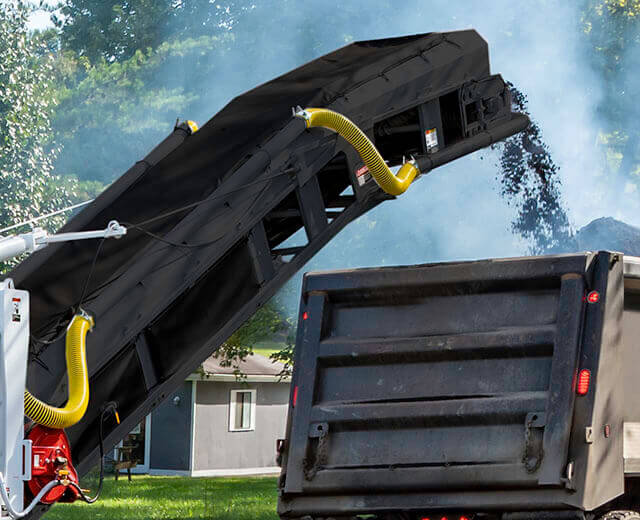 Roadtec Cold Planer Dust Extraction