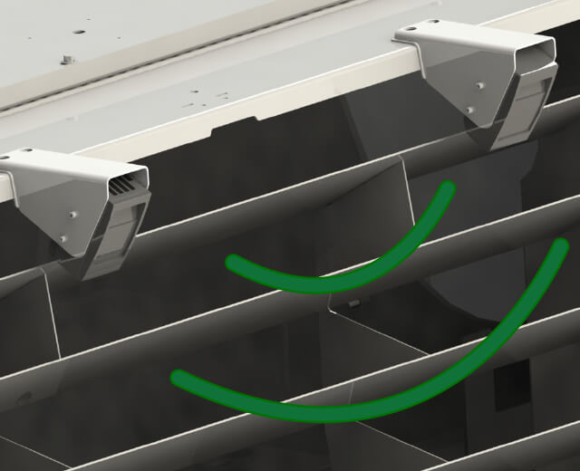 Roadtec Cold Planer Rear Object Detection