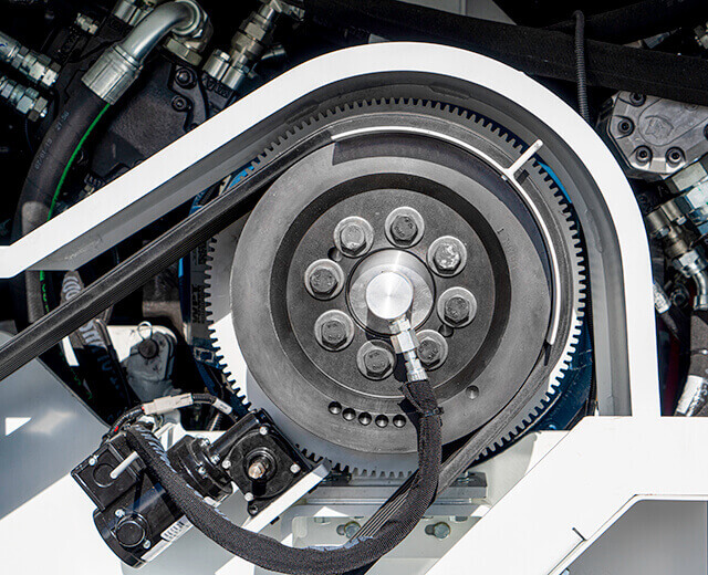 Roadtec RX-505 Cold Planer Belt Lift Device