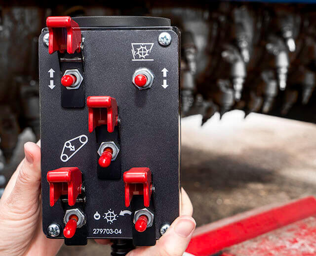 Roadtec RX-505 Cold Planer Drum Index Device