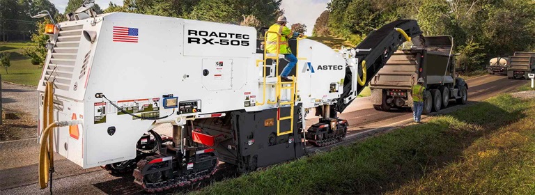 Roadtec RX-505 Cold Planer Feature