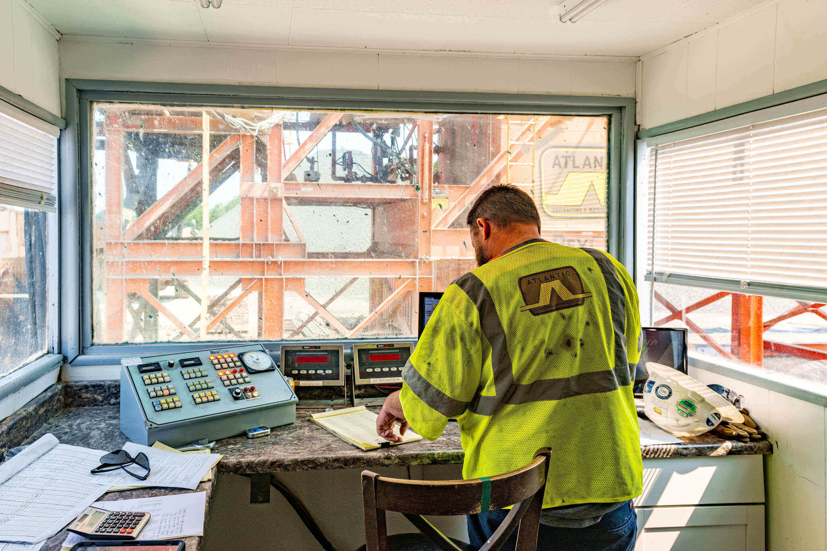 Atlantic Contracting Dulles RexCon Model S Control Room