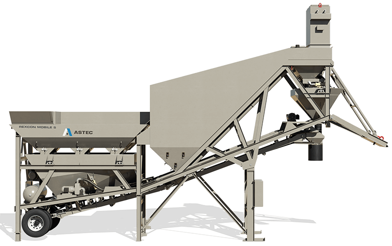 Astec RexCon Mobile 5 Operation Mode 3D Illustration