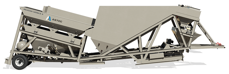Astec RexCon Mobile 5 Transport 3D Illustration