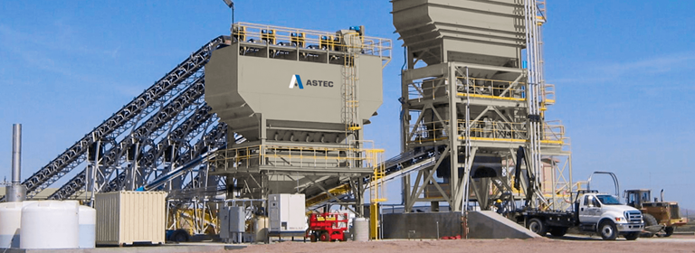 Astec BMH EG Dry Batch Concrete Plant