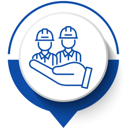 Safe and Satisfied Workplaces Icon