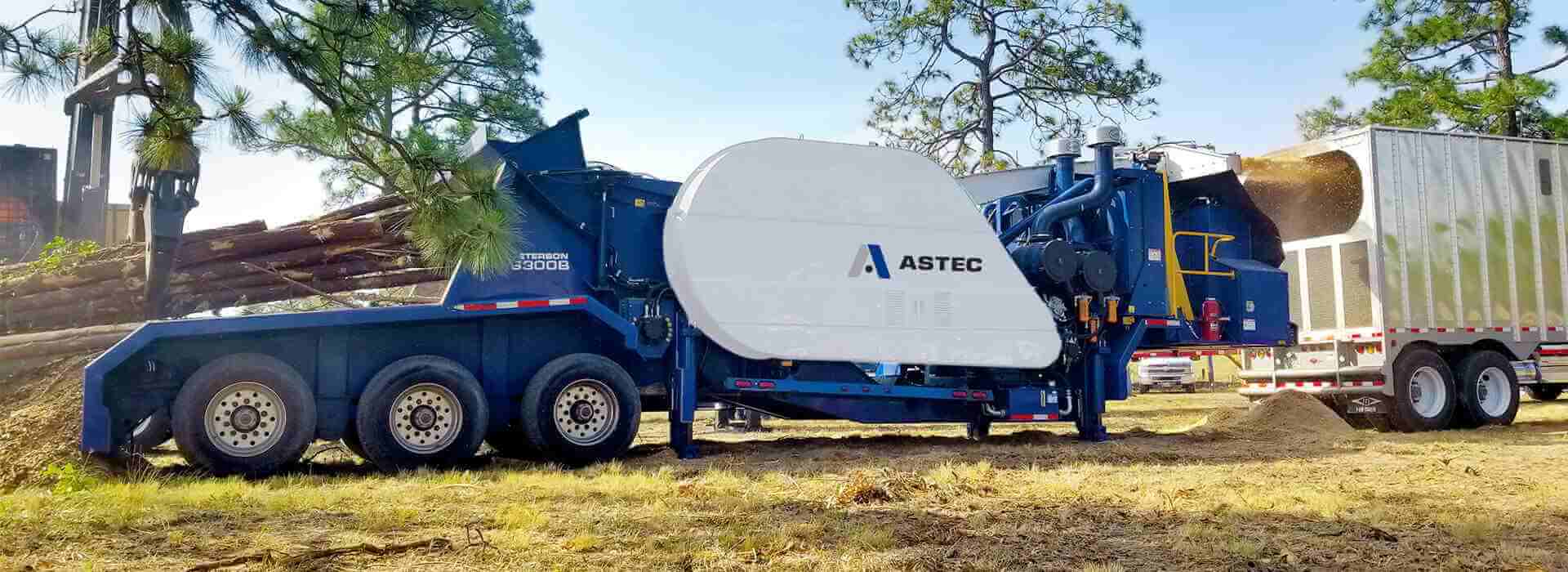 Peterson 6300B Drum Chipper