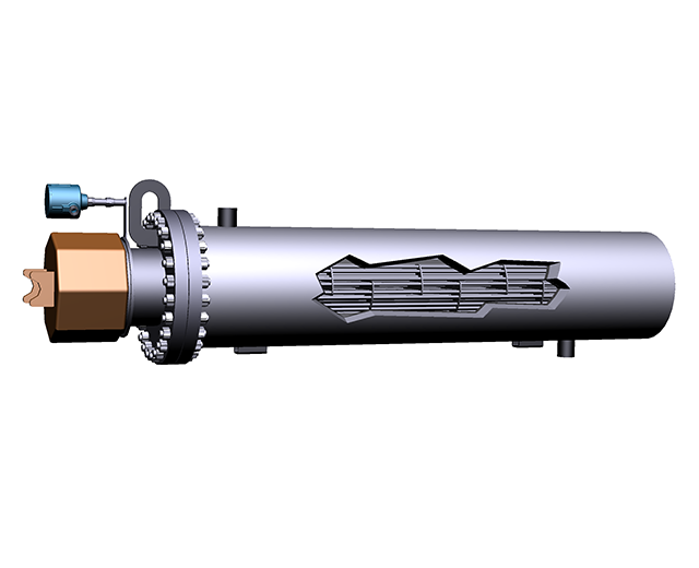 Heatec EHI Electric Heater Cutaway