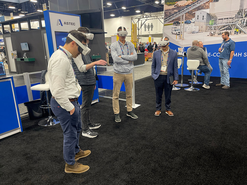 Astec at World of Concrete Virtual Tours