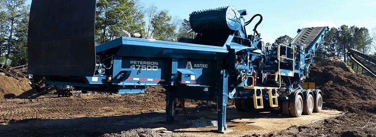 Peterson 4750D Electric Horizontal Grinder