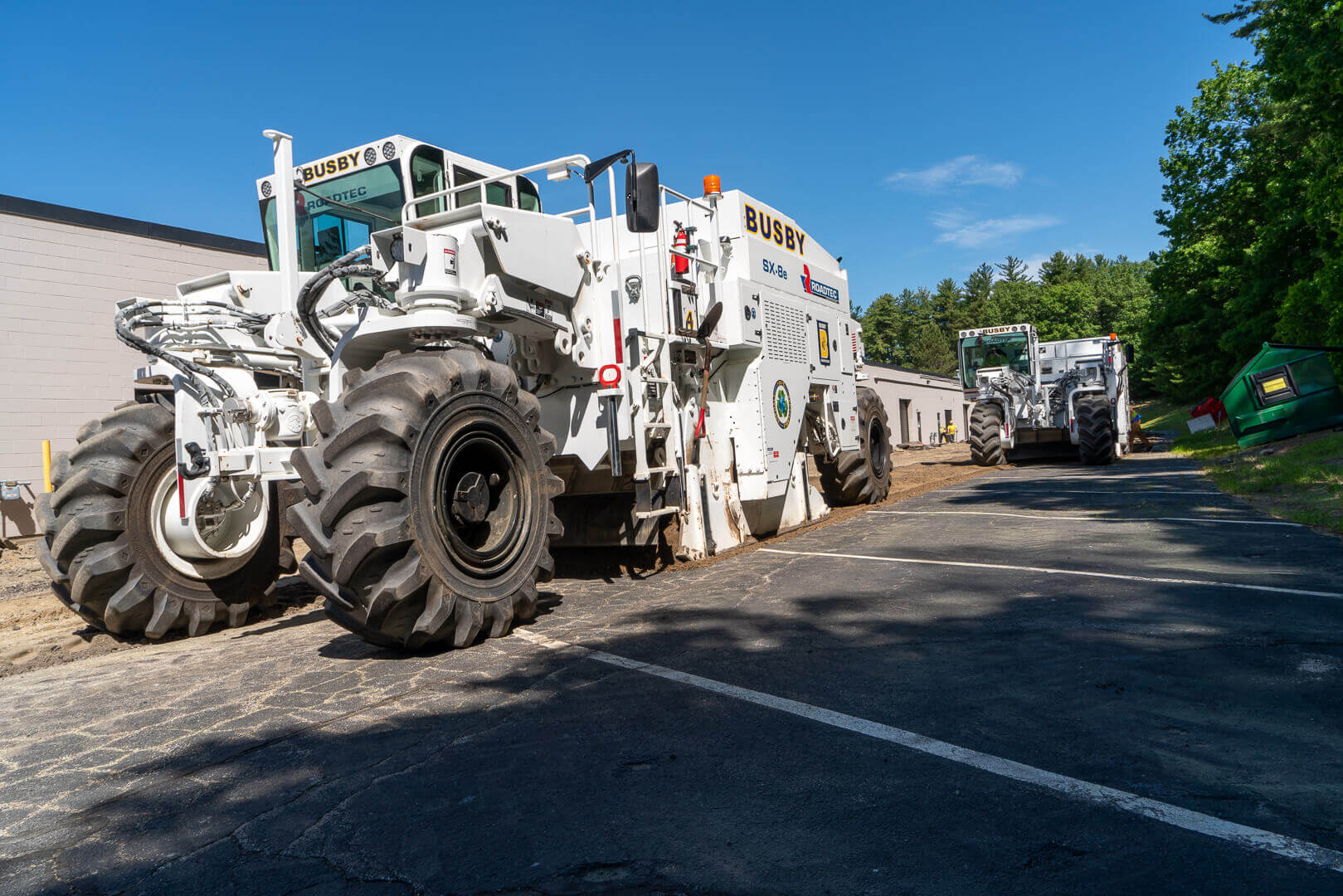 Roadtec SX-8 Stabilizer/Reclaimer